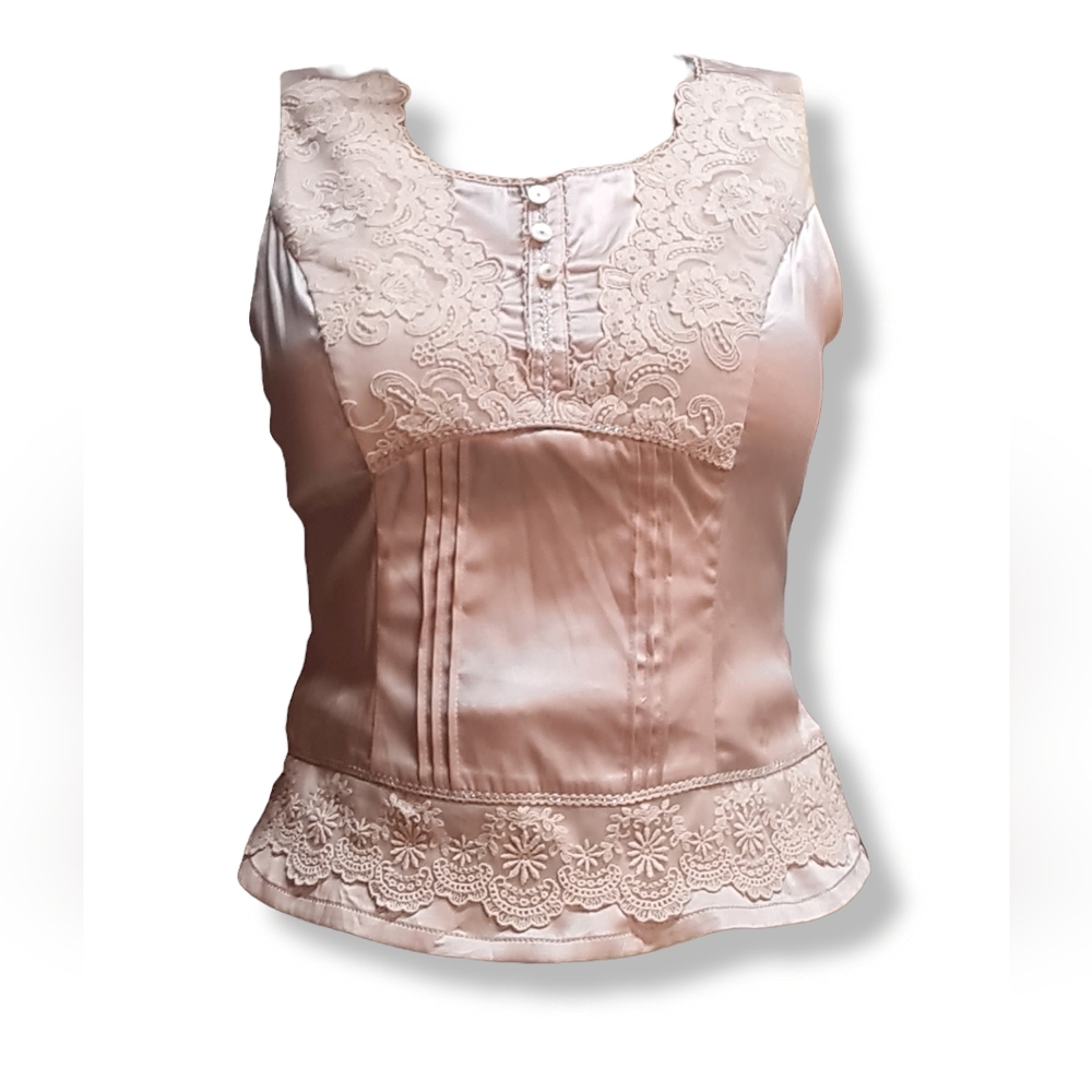 Size- S, compagna pink crop top for women - Picture 2 of 5